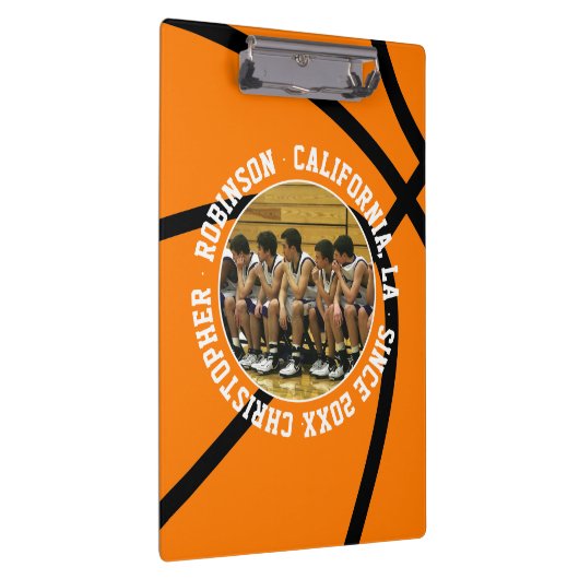 Basketball Photo Memory Klembord (Rechts)