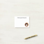 Basketball Photo Personal Post-it Notes (Op bureau)