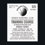 Basketball-pictogram, Basketball training Flyer<br><div class="desc">Basketball Pictogram,  Basketball Training Course Adverteren brochures door de Visitekaartje winkel.</div>