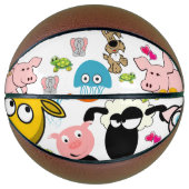 Basketball Pigs Sheep Giraffe Basketbal (Voorkant)