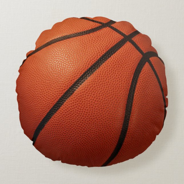 Basketball Pillow Rond Kussen (Voorkant)