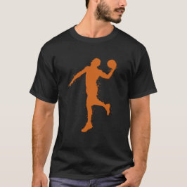 Basketball Player - Abstracte Waterverf stijl T-shirt