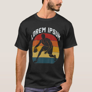  Basketball Player Active Shooter Basketbal T-shirt