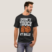 Basketball Player basketball-cadespel T-shirt (Voorkant volledig)