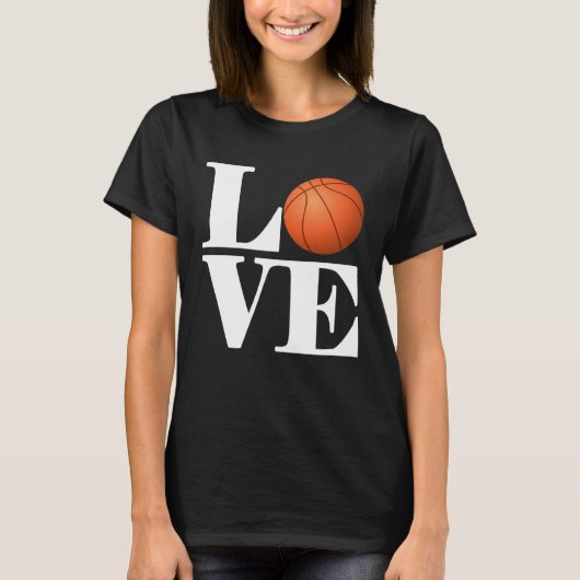 Basketball Player Basketball Love T-shirt (Voorkant)