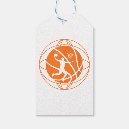 Basketball Player Basketball Lover Cadeaulabel (Achterkant)