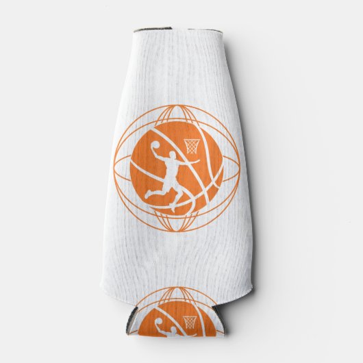 Basketball Player Basketball Lover Flesjeskoeler (Voorkant)