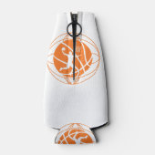 Basketball Player Basketball Lover Flesjeskoeler (Achterkant)