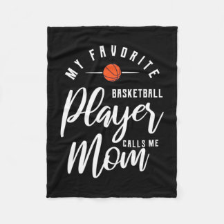 Basketball Player belt me mama Fleece Deken