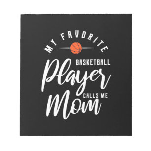 Basketball Player belt me mama Notitieblok
