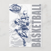 Basketball Player Briefkaart (Voorkant)
