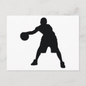 Basketball Player Briefkaart (Voorkant)