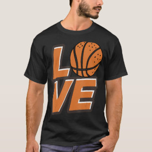 Basketball Player Coach Team Ball Love Athlete Spo T-shirt