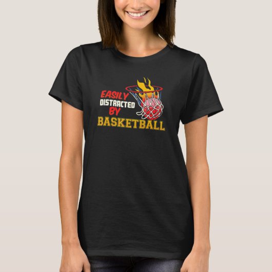 Basketball Player Coach Team Bball Sports  Dunking T-shirt (Voorkant)