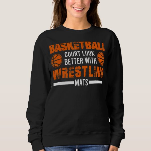 Basketball Player Coach Wrestler Wrestler Apparel Trui (Voorkant)