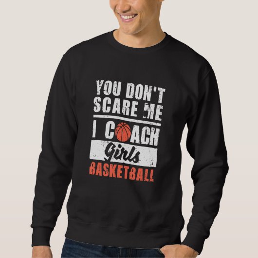 Basketball Player Coaches Je geeft me niet om als Trui (Voorkant)
