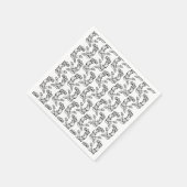 Basketball Player doet een donkerder ontwerp voor  Servet (Hoek)