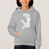 Basketball Player Doing Slam Dunk Light Design (Voorkant)