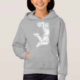 Basketball Player Doing Slam Dunk Light Design