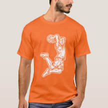 Basketball Player Doing Slam Dunk Light Design