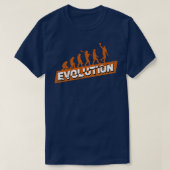 Basketball Player Evolution Gift T-shirt (Design voorkant)