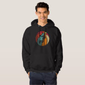 Basketball Player Gift Idee | Retro Hoodie (Voorkant volledig)