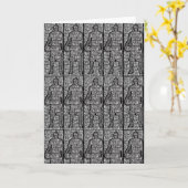 Basketball Player Graphic Sports Birthday Kaart (Gele Bloem)