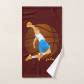 Basketball Player Handdoek (Handdoek)