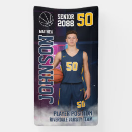 Basketball Player High School Senior Night Sports Spandoek