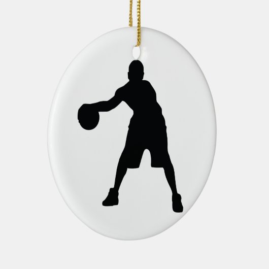 Basketball Player Keramisch Ornament (Rechts)