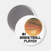 Basketball Player Magneet (Voorkant / Achterkant)