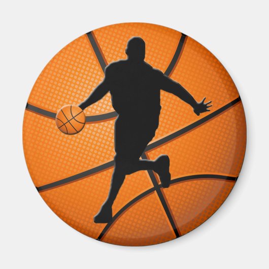 BASKETBALL PLAYER MAGNEET (Voorkant)