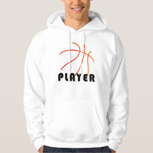 Basketball Player Minimale moderne vormgeving Hoodie