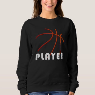Basketball Player | Minimale moderne vormgeving Trui