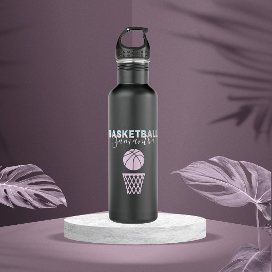 Basketball Player Name Cute Basket Personated Waterfles