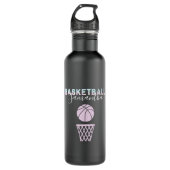 Basketball Player Name Cute Basket Personated Waterfles (Voorkant)