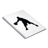 Basketball Player Notitieboek (Rechterzijde)