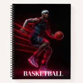 Basketball Player Notitieboek (Voorkant)