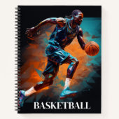 Basketball Player Notitieboek (Voorkant)