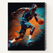 Basketball Player Notitieboek (Achterkant)