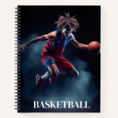 Basketball Player Notitieboek (Voorkant)