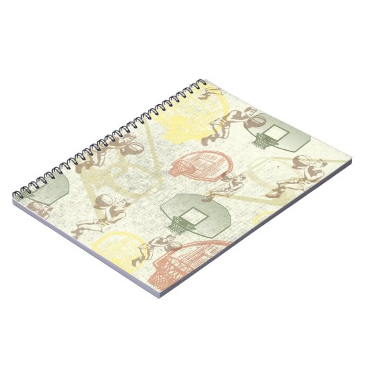 Basketball Player Notitieboek (Linkerzijde)