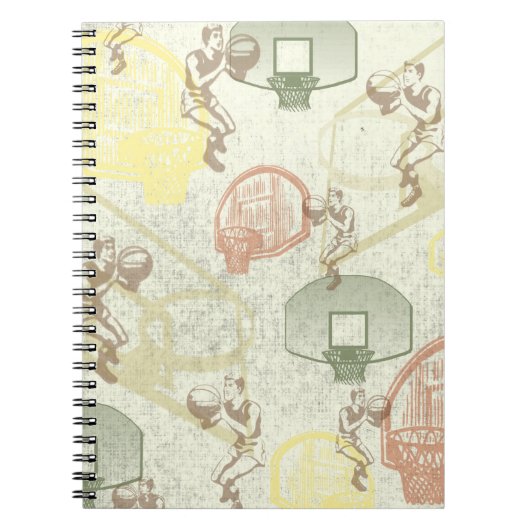 Basketball Player Notitieboek (Voorkant)