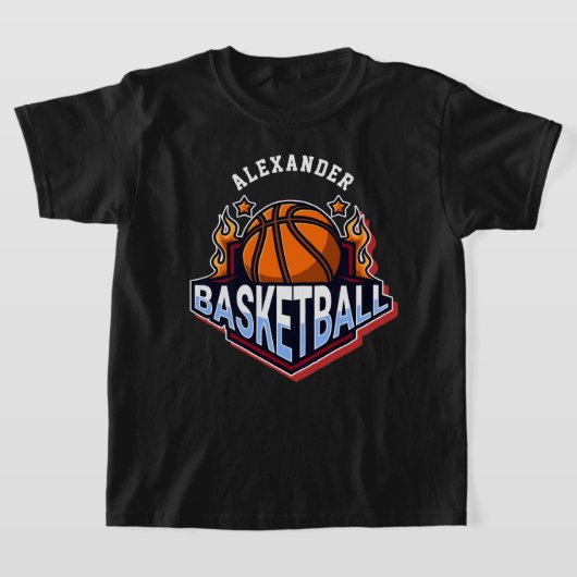 Basketball Player personaliseert T-shirt (Laagn)