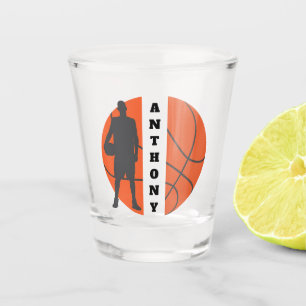 Basketball Player Persoonlijk schitterend glas