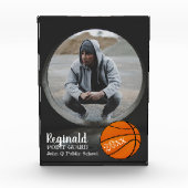 Basketball Player Photo Name and Year Fotoblokken (Voorkant)