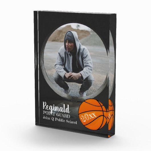 Basketball Player Photo Name and Year Fotoblokken (Rechts)