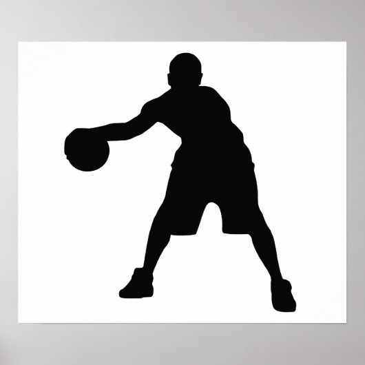 Basketball Player Poster (Voorkant)