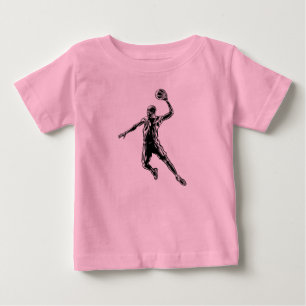Basketball Player Slam Dunk Dark Design
