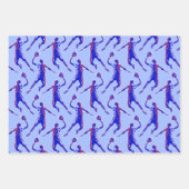 Basketball Player Slam Dunk Inpakpapier Vel (Voorkant 2)